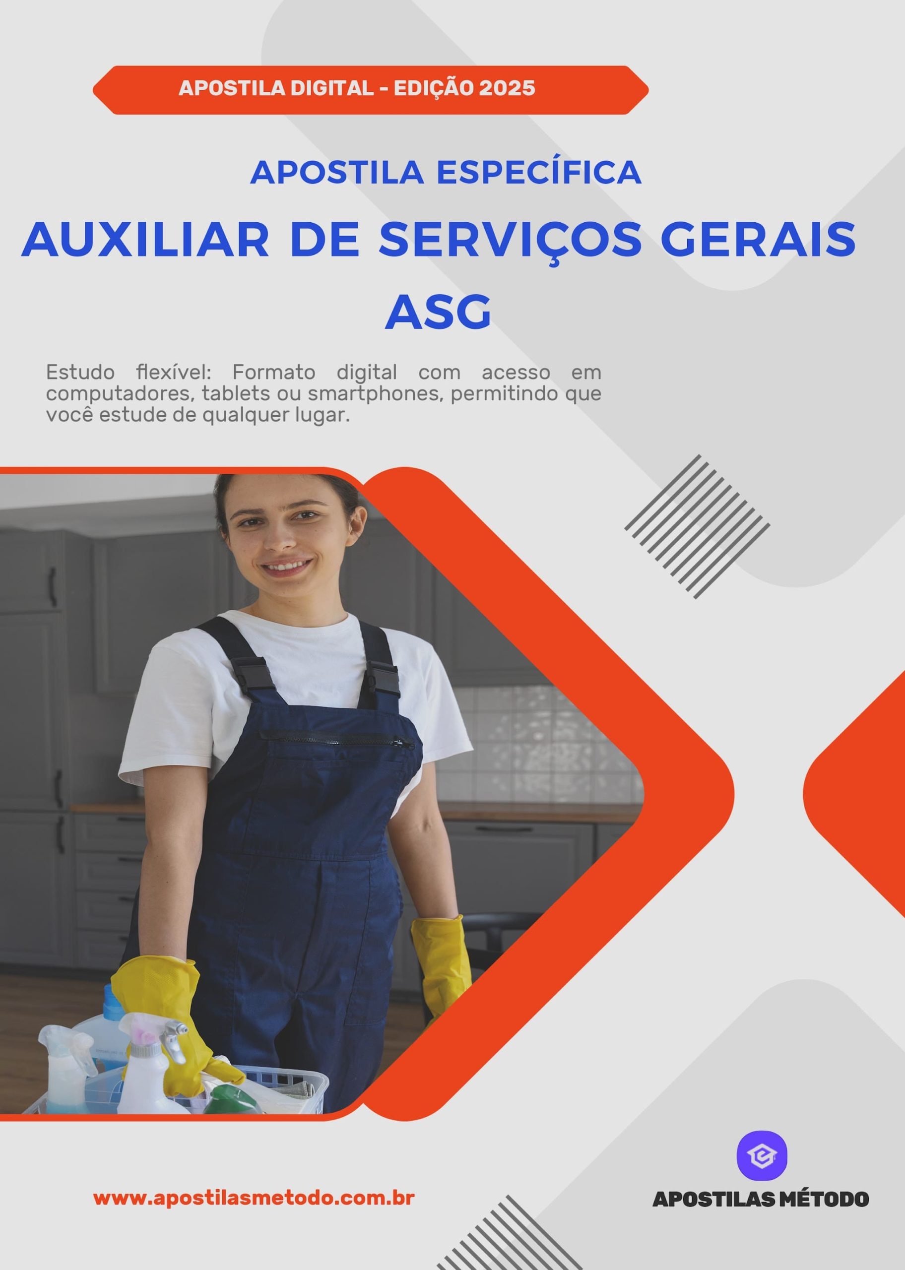 capa apostila ASG para concursos