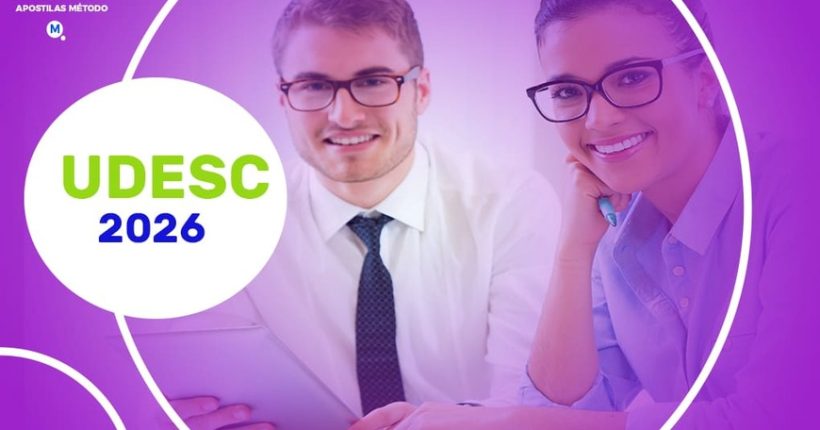 apostila concurso udesc 2026 assistente administrativo