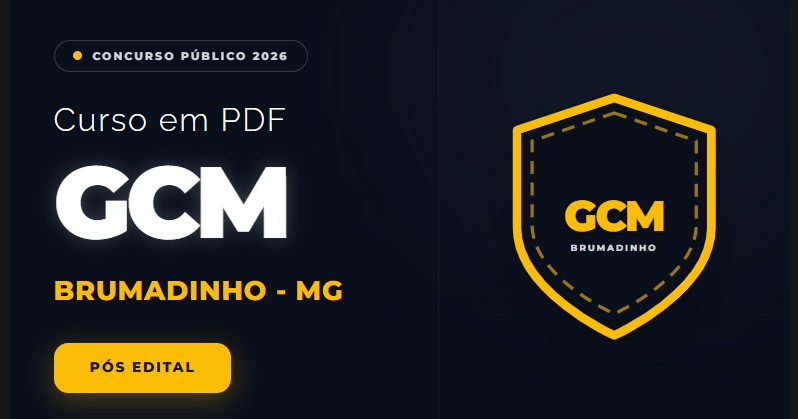 apostila gcm brumadinho