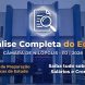 Análise completa do edital do concurso da Câmara de Nilópolis - RJ 2026, com informações sobre vagas, salários e cronograma de estudos. Fundo com a foto da fachada do Palácio Vereador João Pedro de Carvalho.
